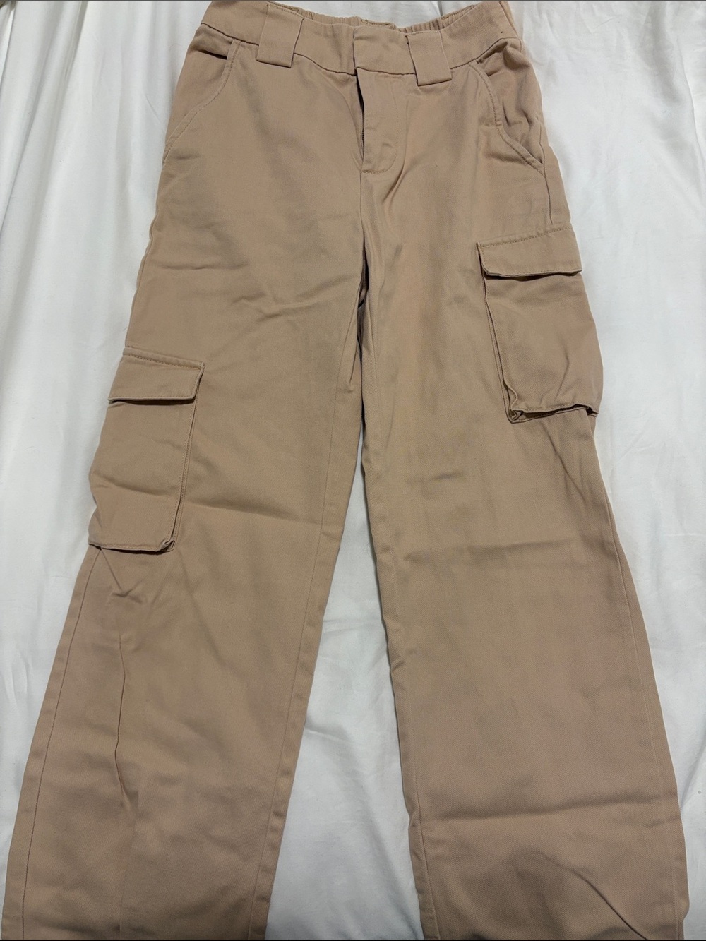 Aritzia TNA Cargo Pants in Light Khaki